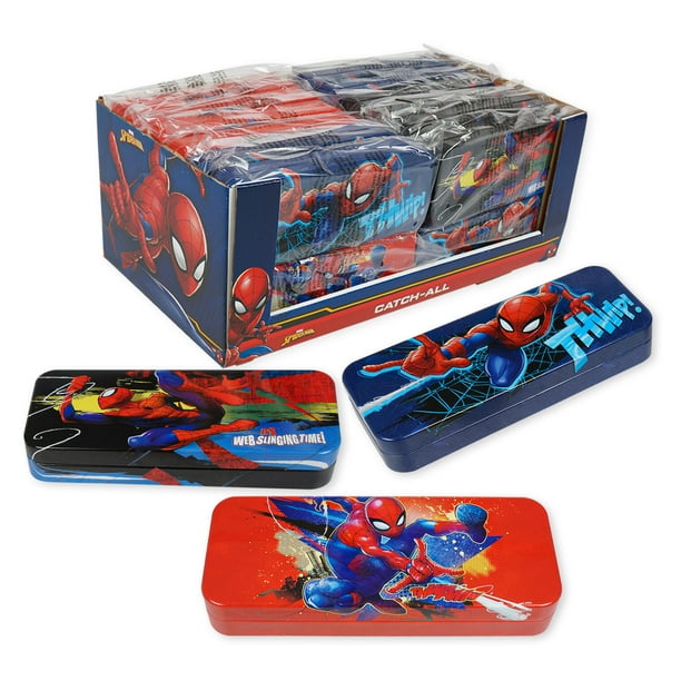 Pencil Pouch with 12 Pencils Red Marvel Spider-man  Pencil Case Color
